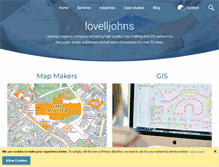 Tablet Screenshot of lovelljohns.com